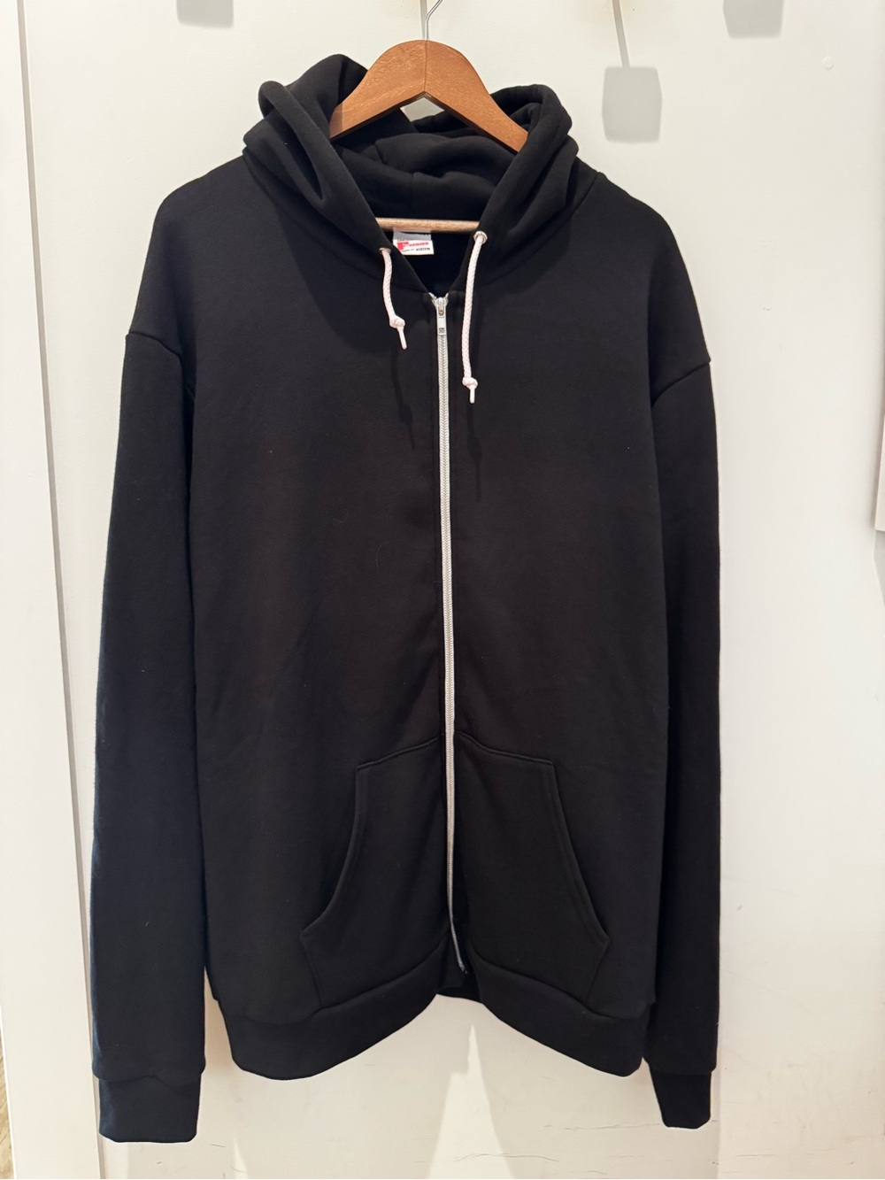 Los Angeles Apparel | Black Full-Zip Hoodie | XXL